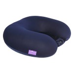 VIAGGI Vibrating Massage Travel Neck Pillow - 6 modes (Blue)